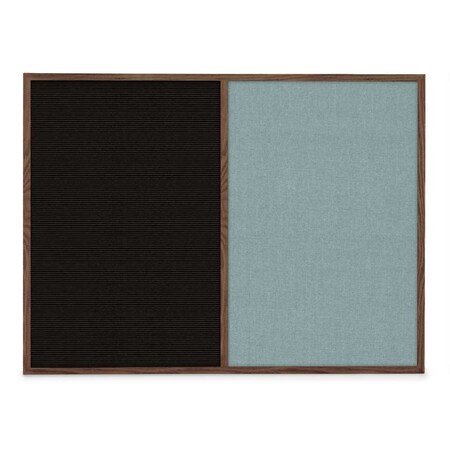 United Visual Products Slim Style Indoor Enclosed Radius Corkbo UVRDS48SB-BRONZE-FORBO